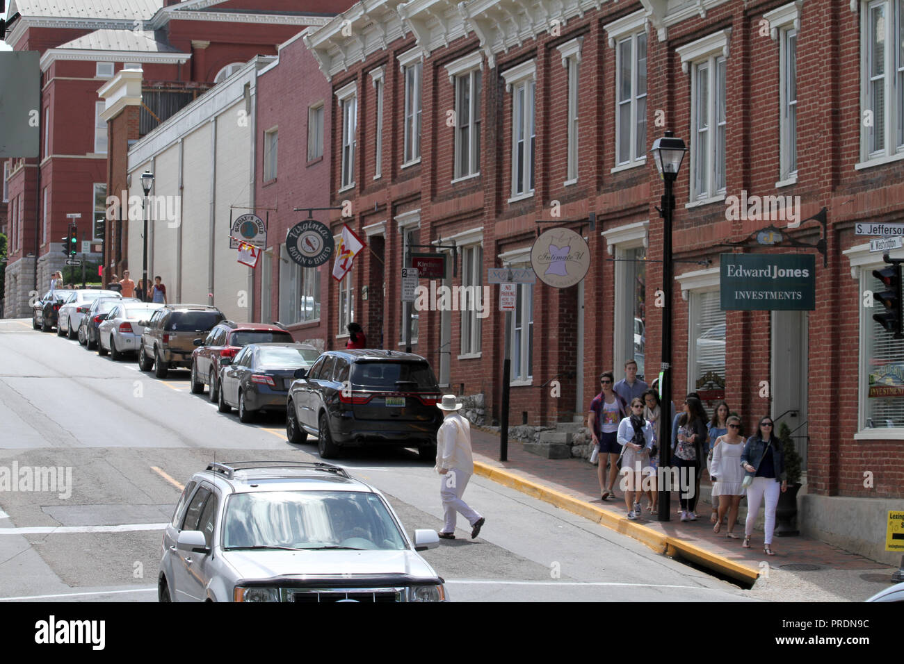 Downtown Lexington, Virginia, USA Stock Photo Alamy