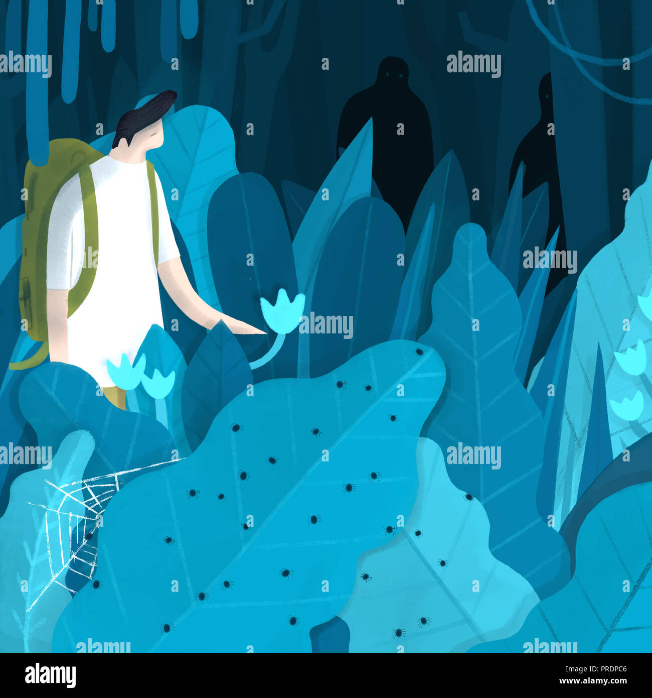 Male ghost silhouette hi-res stock photography and images - Alamy