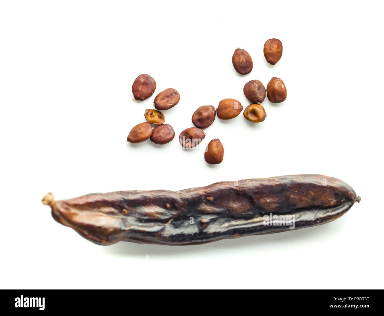 Carob Seed Pods Stock Photos & Carob Seed Pods Stock Images Alamy