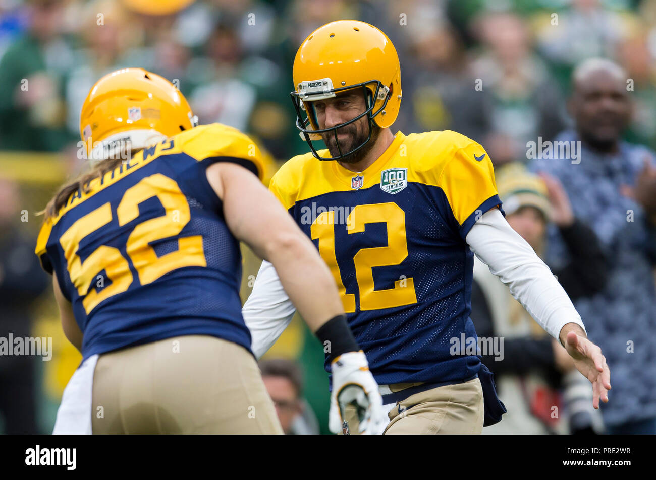 Green Bay, WI, USA. 30th Sep, 2018. Green Bay Packers linebacker