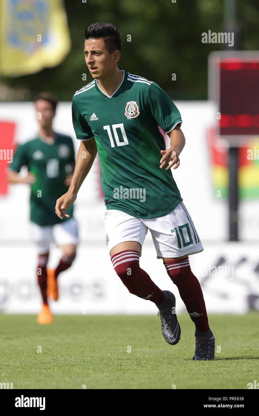 Aubagne France 6th June 2018 Roberto Alvarado Mex 2018 Toulon Tournament Semi Final Match Between U 21 Mexico 3 1 U 20 Turkey At Stade De Lattre De Tassigny In Aubagne France June 6 2018 Credit