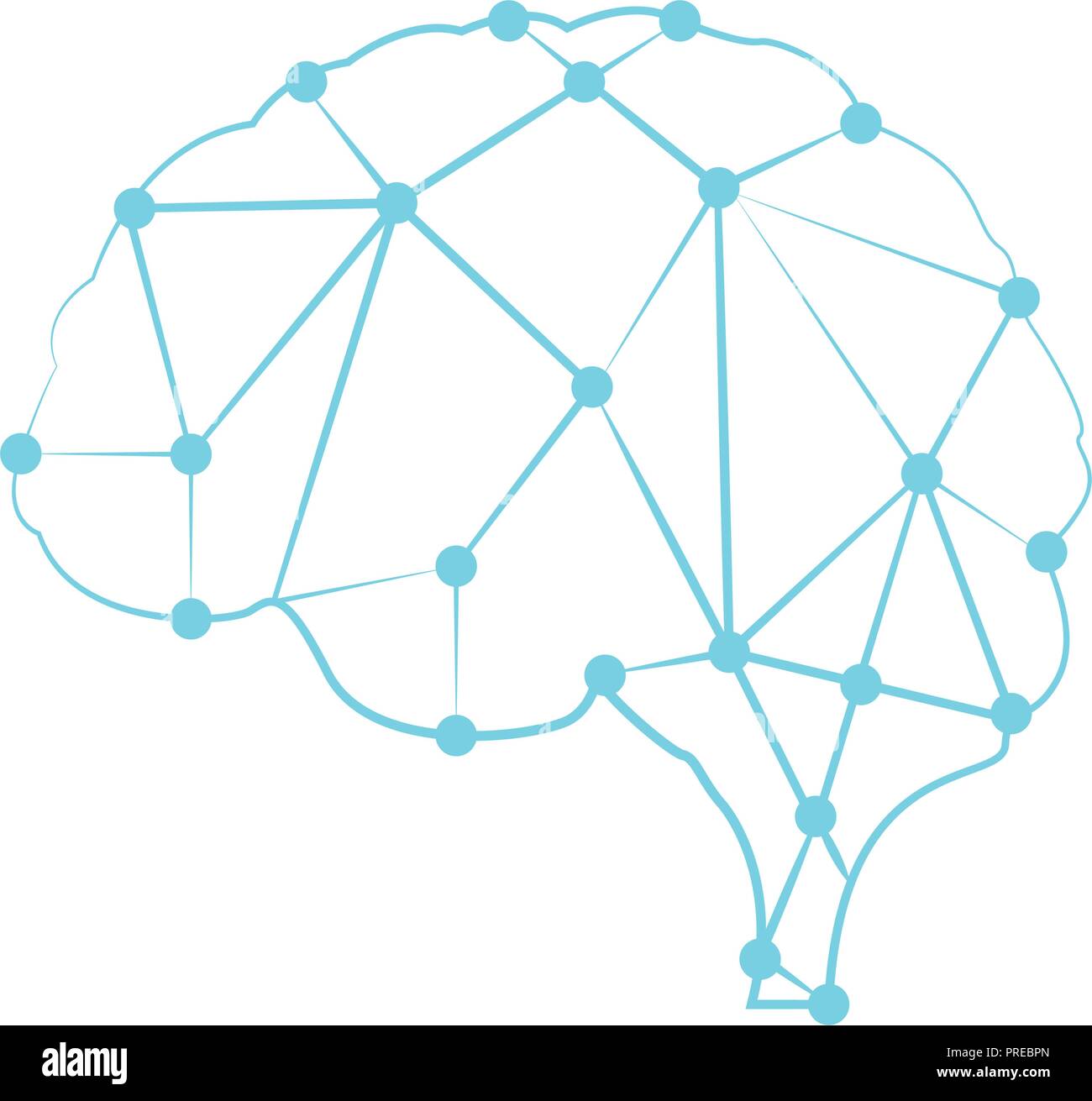 Cloud braind connections Stock Vector Image & Art - Alamy