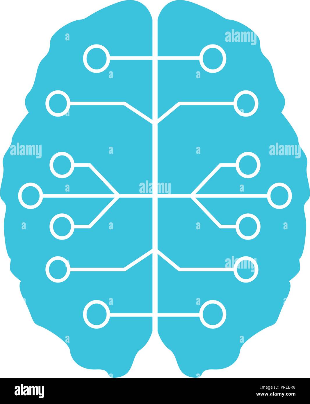 Cloud braind connections Stock Vector Image & Art - Alamy