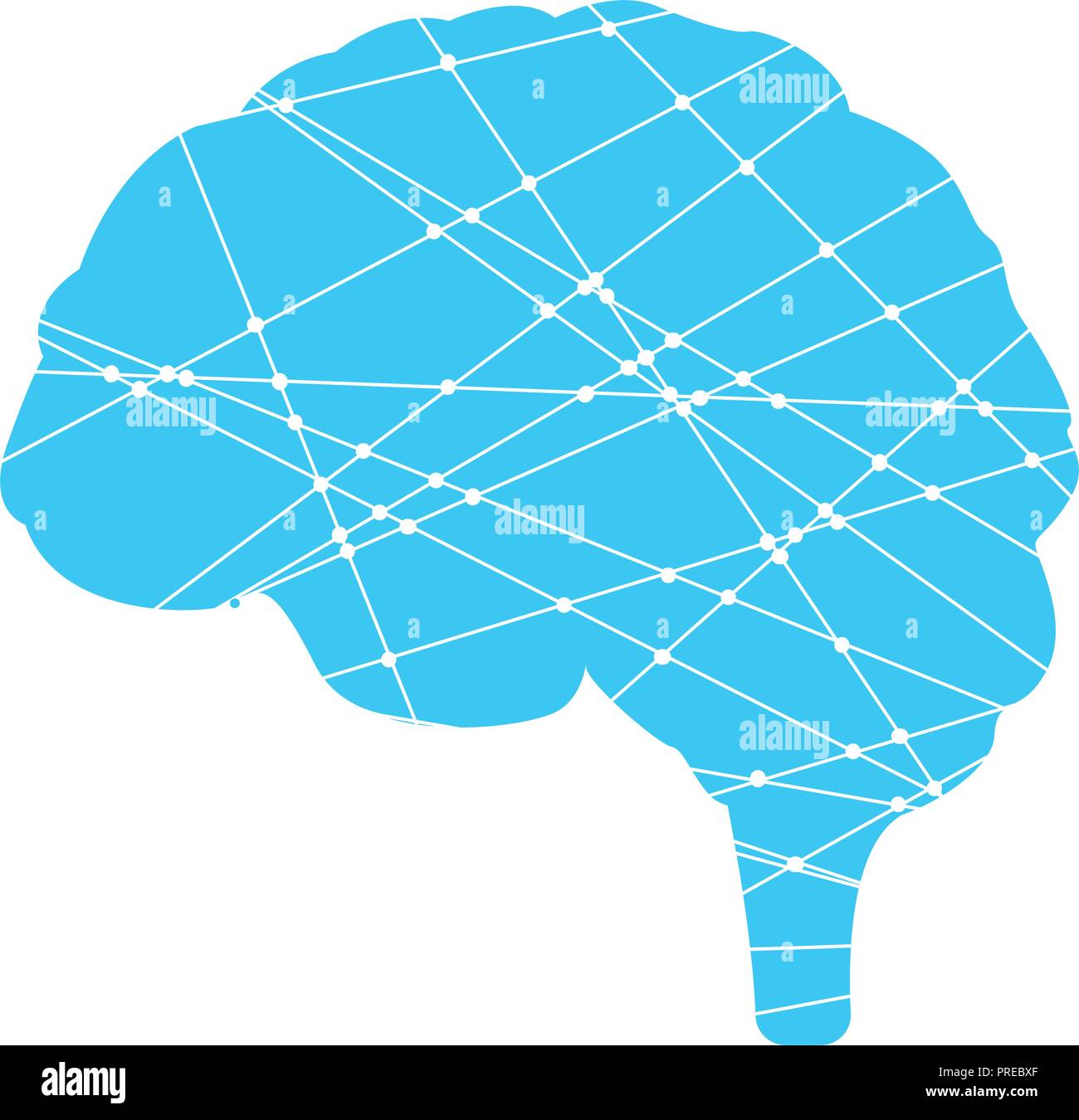 Cloud braind connections Stock Vector Image & Art - Alamy
