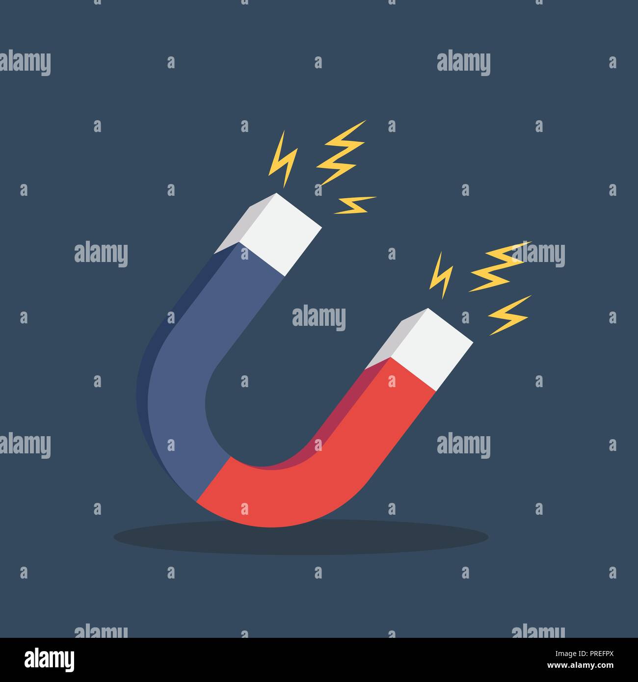 Icon Sign Symbol in Modern Flat Style. Vector Illustration Stock