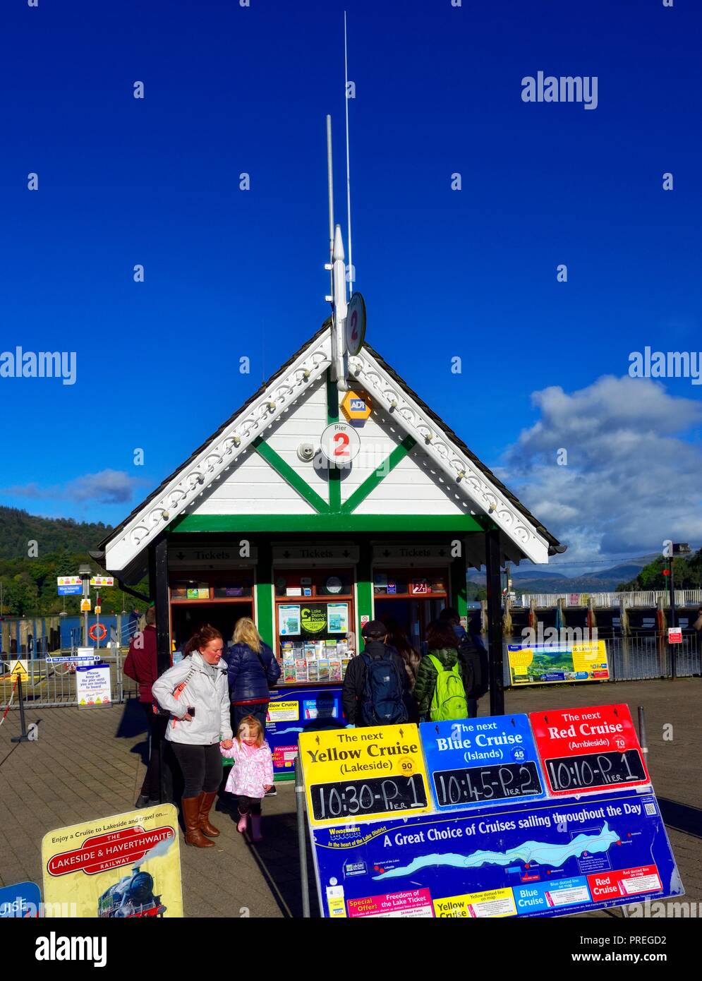 Windermere Lake Cruises,Ticket Office., Bowness on Windermere,The Lake