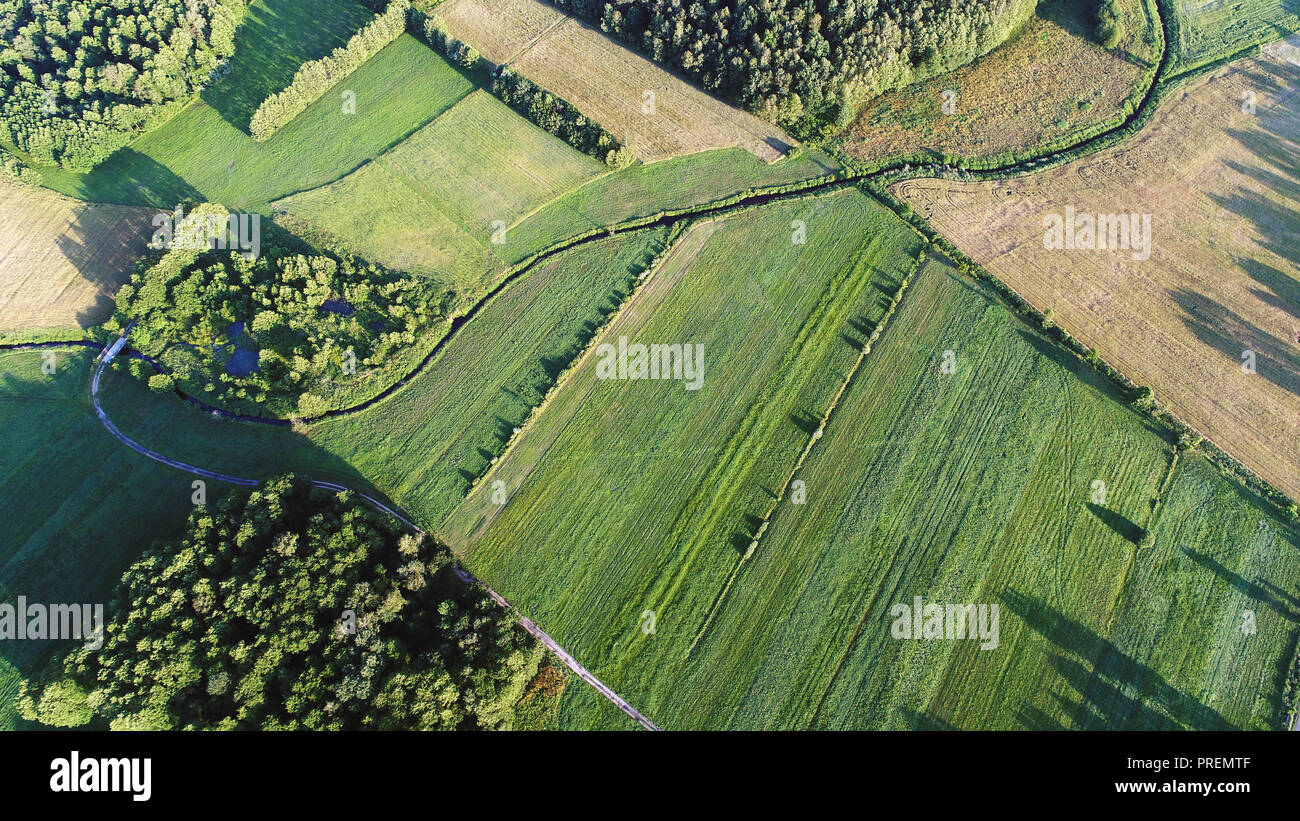 Aerial view from the drone Stock Photo - Alamy