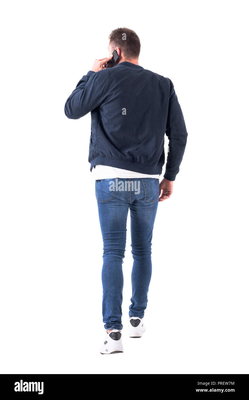 Bomber jacket back hi-res stock photography and images - Alamy