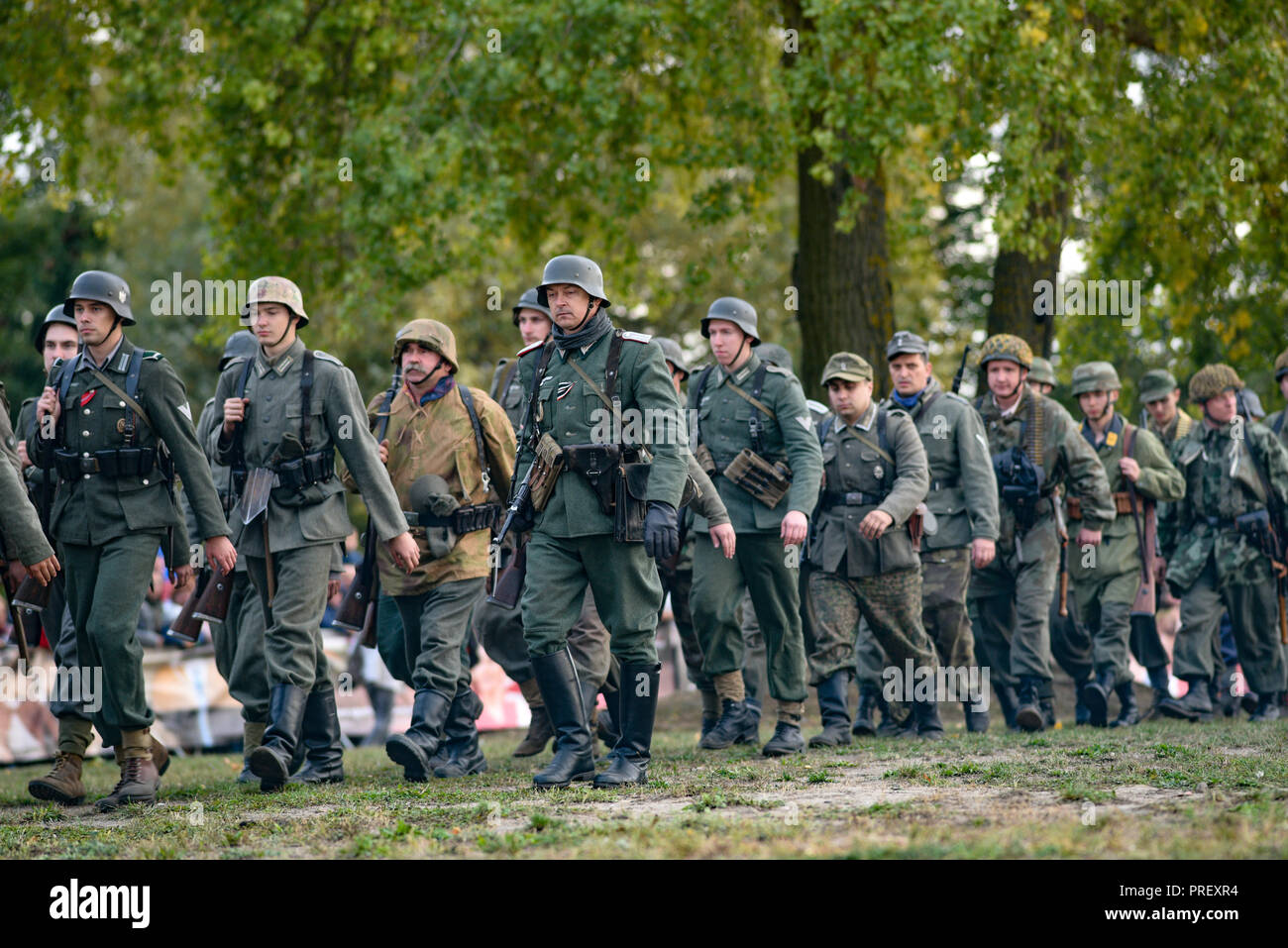 Marching german soldier ww2 hi-res stock photography and images - Alamy