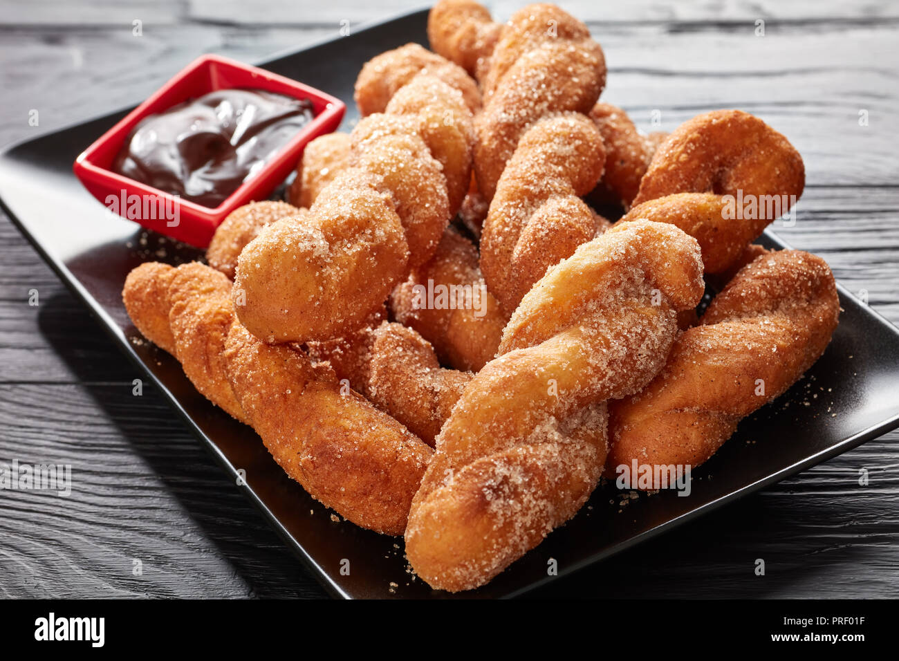 Shakoy or pilipit deep fried twisted donuts, Filipino favorite