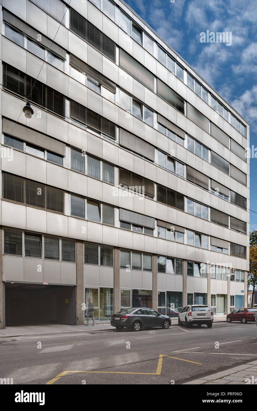 Wien, Bürogebäude Franz-Josefs-Kai 51 Stock Photo