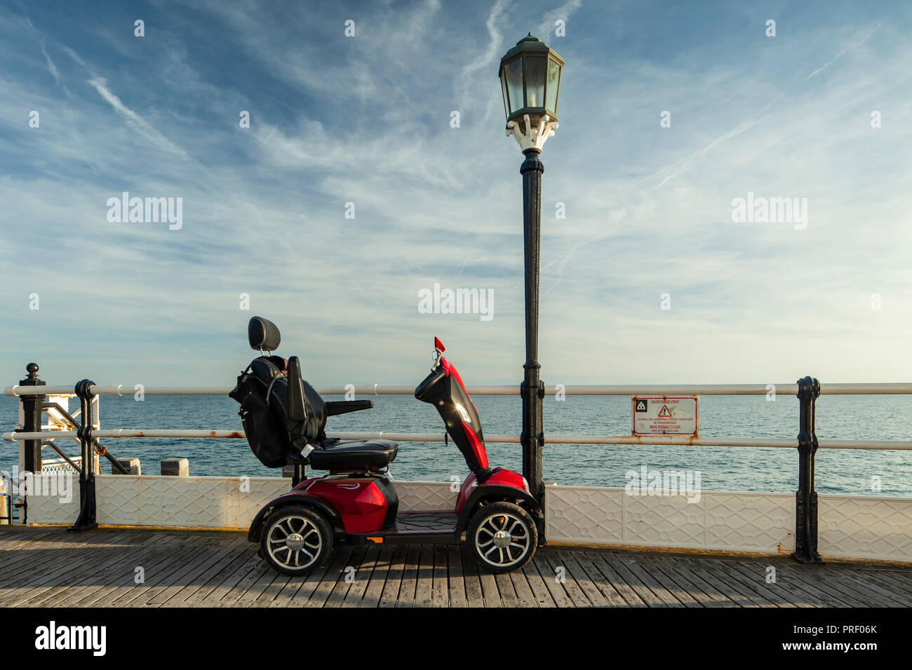 Mobility scooter seaside hires stock photography and images Alamy