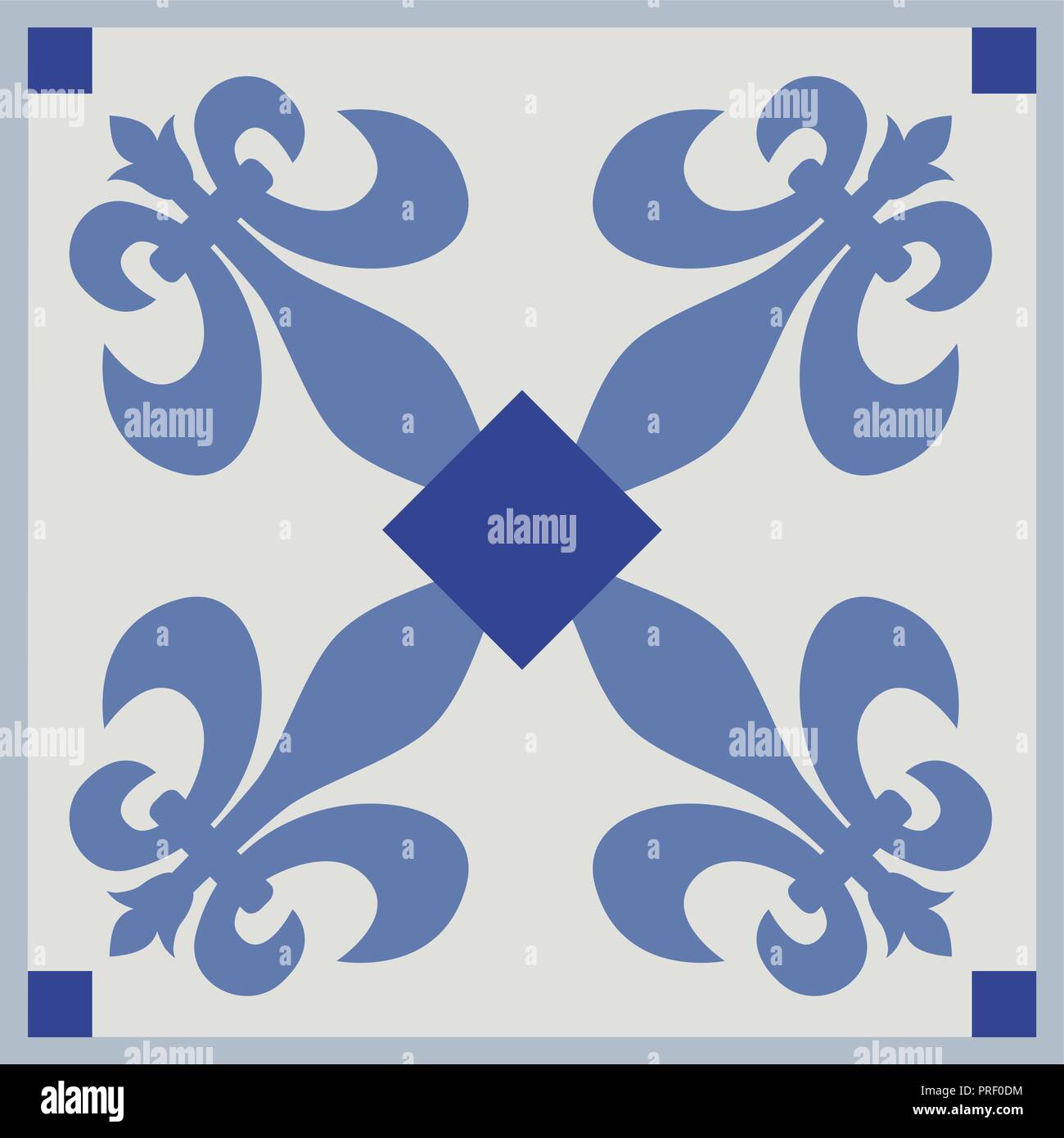 Ornamental tiles pattern. Vector Illustration Stock Vector Image & Art ...