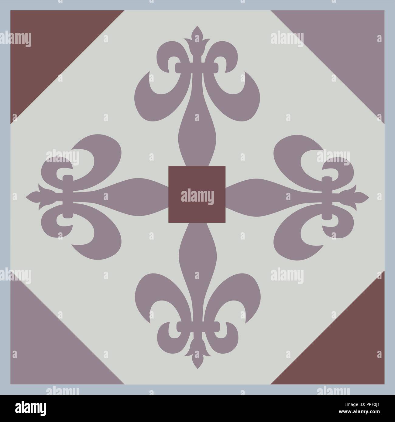 Ornamental tiles pattern. Vector Illustration Stock Vector Image & Art ...