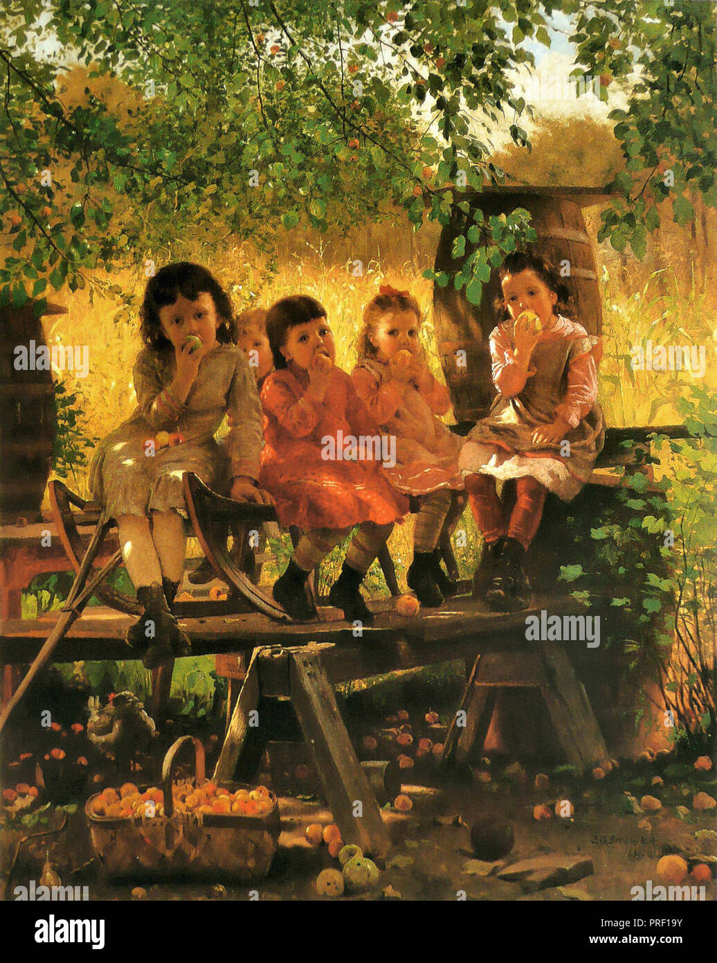 Brown John the Cider MILL Stock Photo Alamy