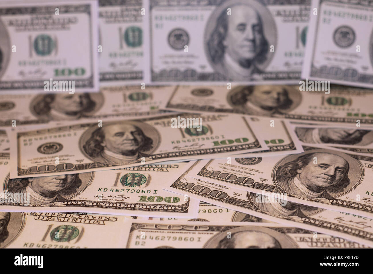 A hunred dollar bill in American US currency is on fire Stock Photo - Alamy