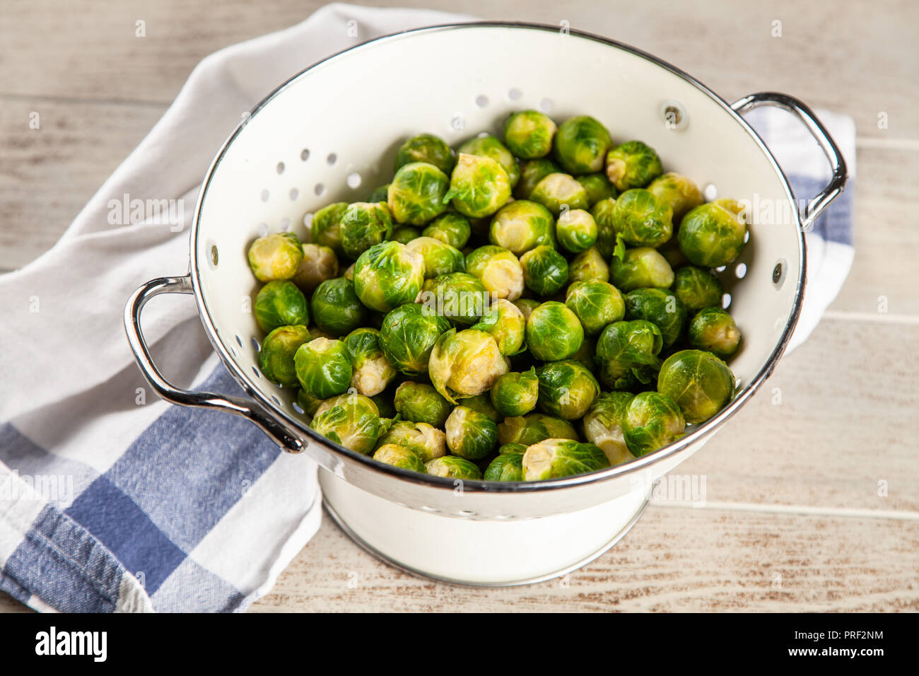 Fresh brussles sprouts Stock Photo