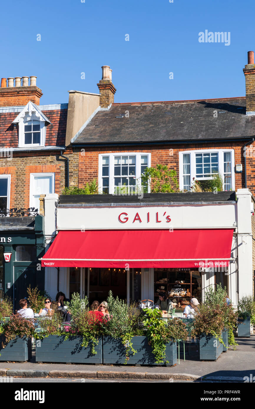 Gail's artisan bakery in Dulwich Village, Dulwich, Southwark, London, England, United Kingdom Stock Photo