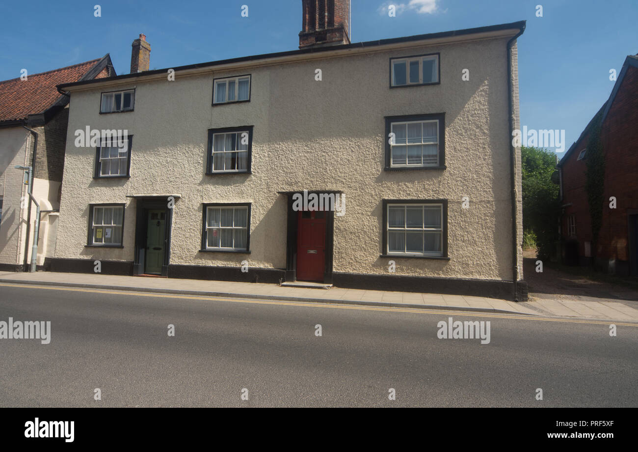 Harleston Village House Norfolk UK Stock Photo Alamy