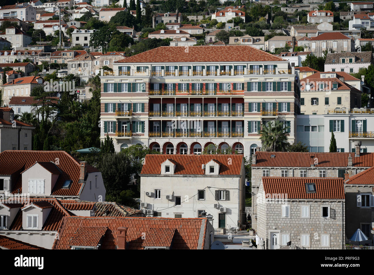 Hilton Imperial Dubrovnik, Dubrovnik Stock Photo