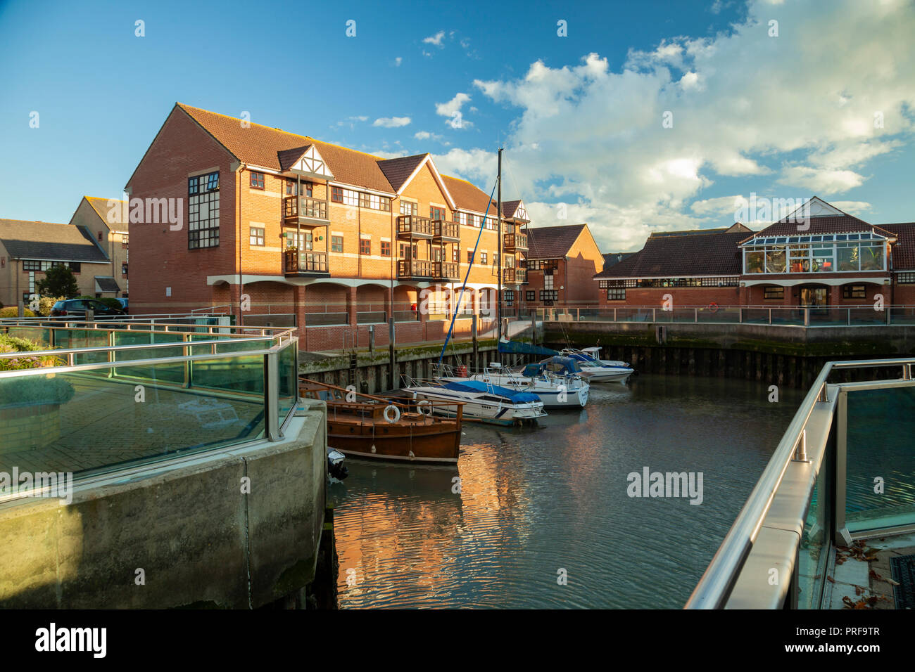 Afternoon in Shoreham-by-Sea, West Sussex, England. Stock Photo