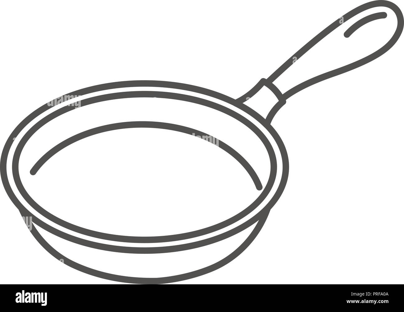 Griddle icon, outline style Stock Vector Image & Art Alamy