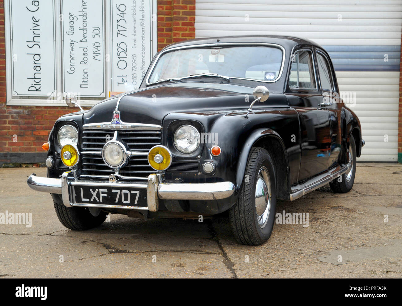 1950 Rover P4 Cyclops Classic British Saloon Car Stock Photo Alamy