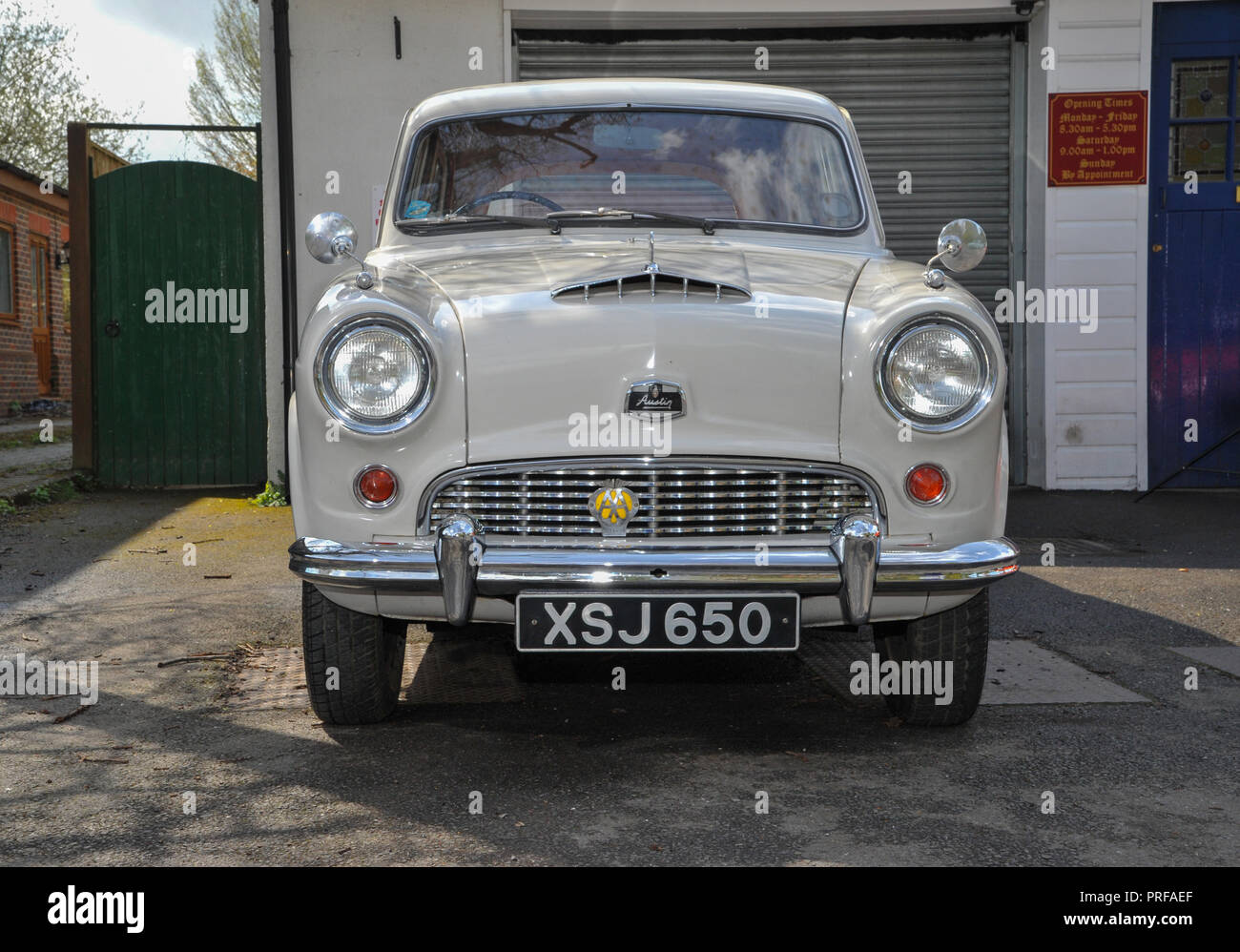 1955 Austin A50 classic British family car Stock Photo