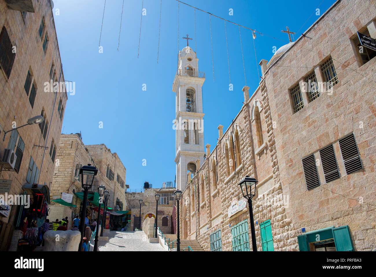 old city of Bethlehem Stock Photo