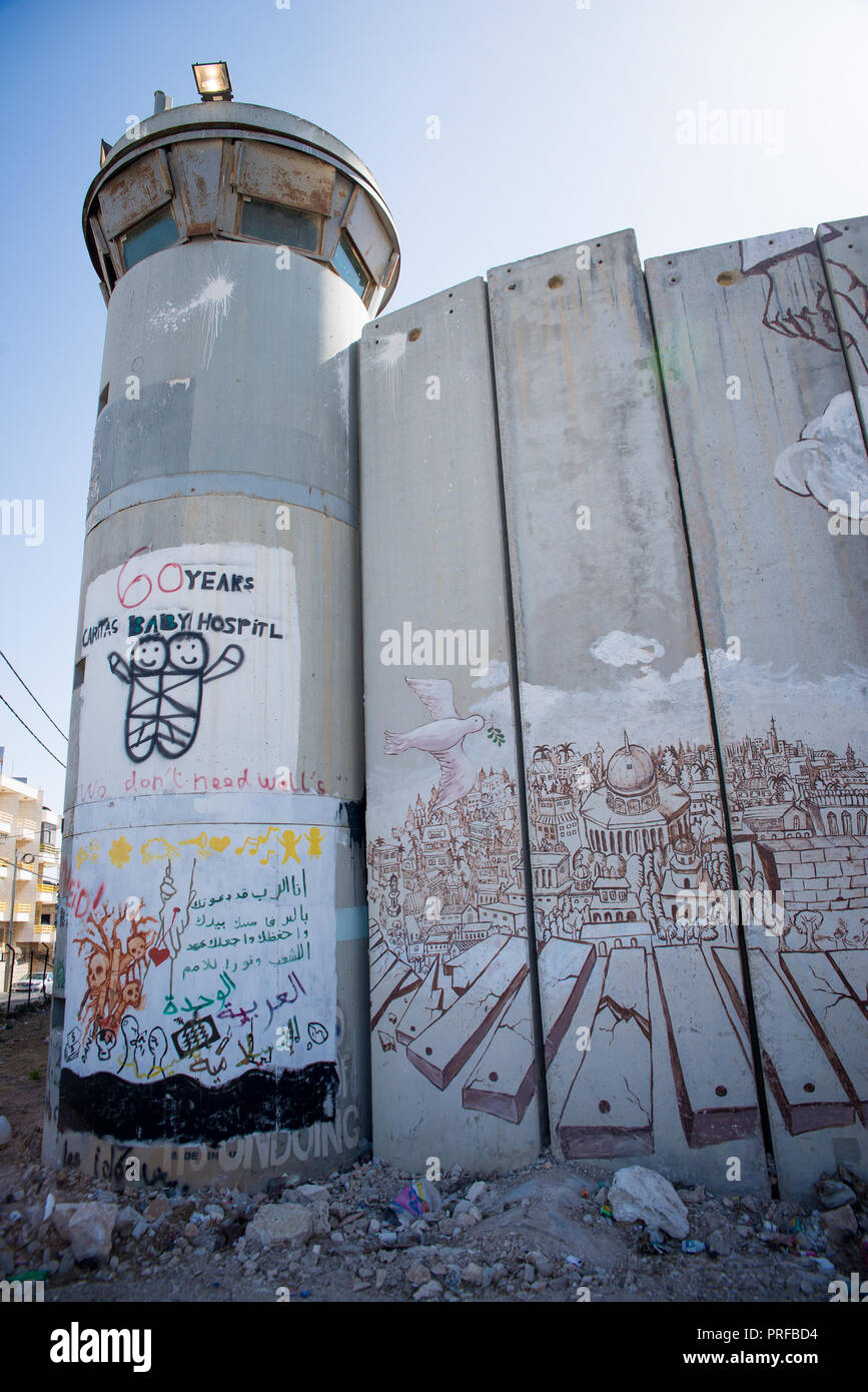 The Israeli West Bank  Stock Photo