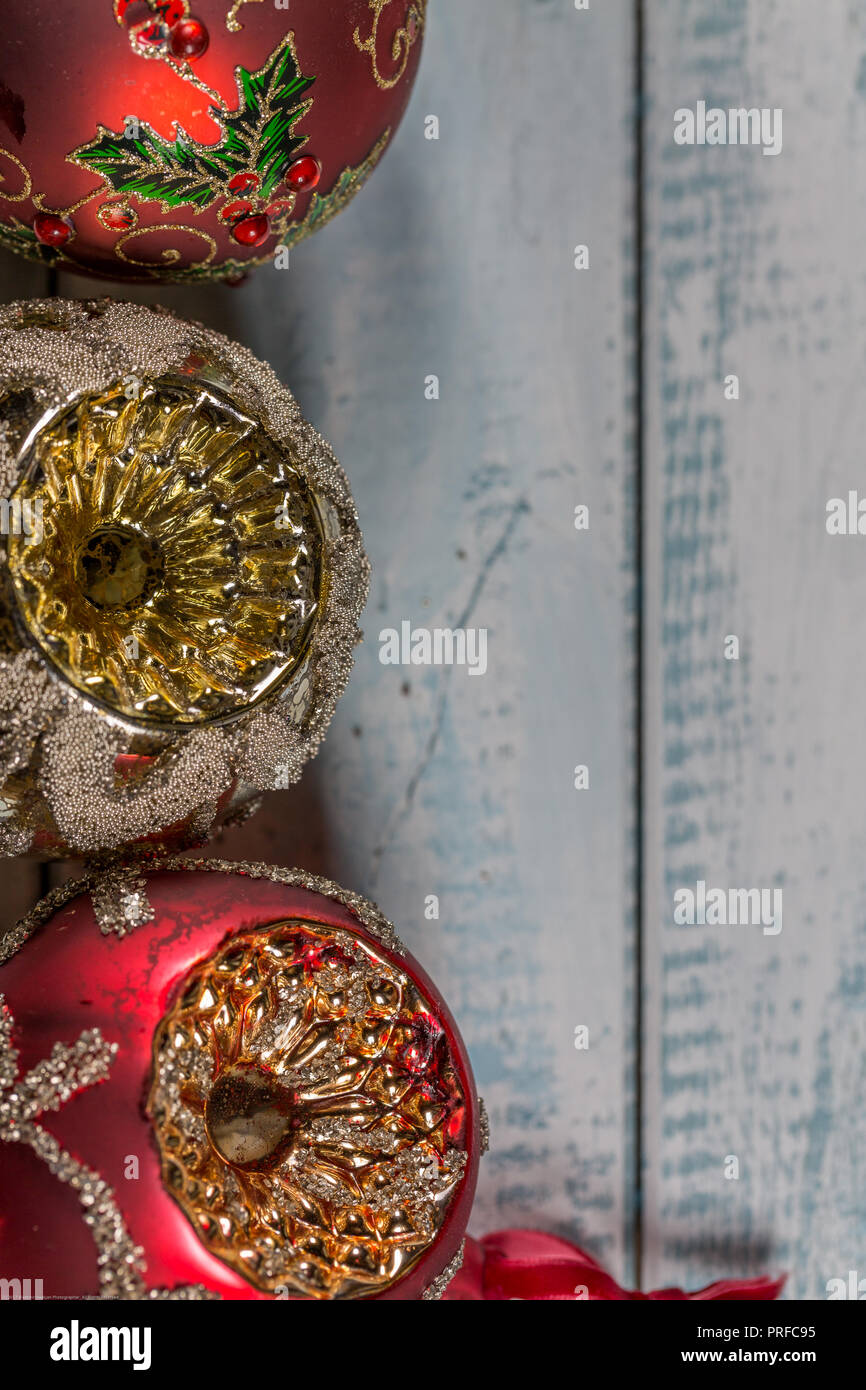 Colorful christmas baubles hi-res stock photography and images - Alamy
