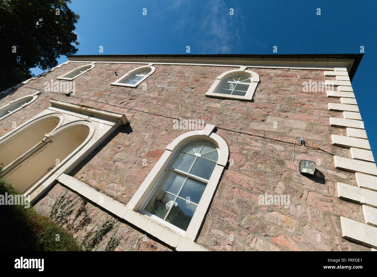 Port Glasgow Scotland Landmark Buildings & River Clyde Coast Line Stock