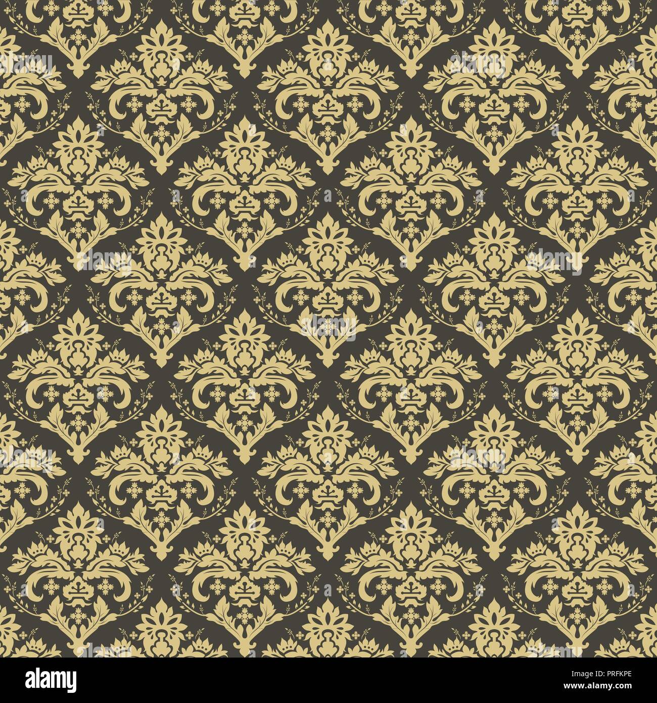 luxury ornamental background. Damask floral pattern. Royal wallpaper