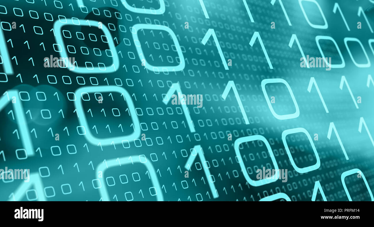 Computer algorithm machine learning ai chat bots Stock Photo