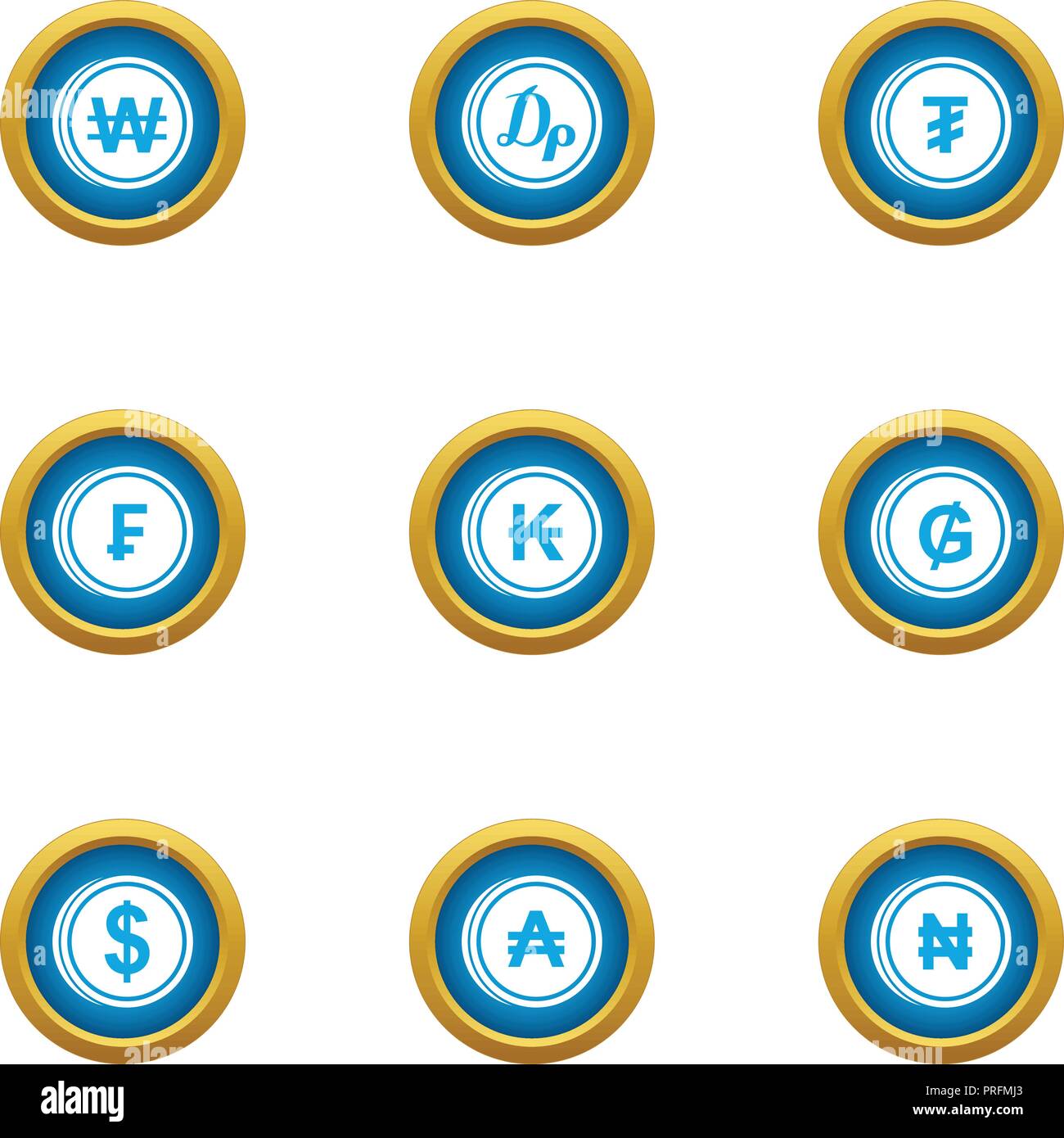 Monetization icons set, flat style Stock Vector Image & Art - Alamy