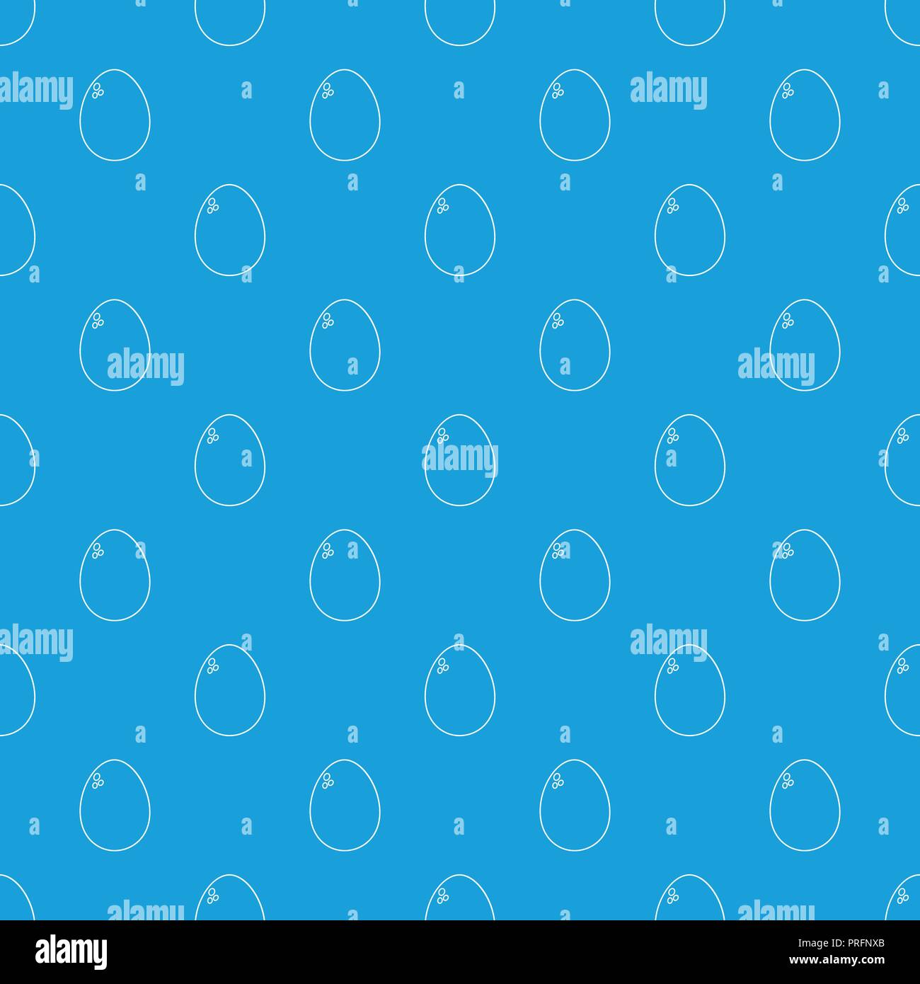 Egg pattern vector seamless blue Stock Vector Image & Art - Alamy