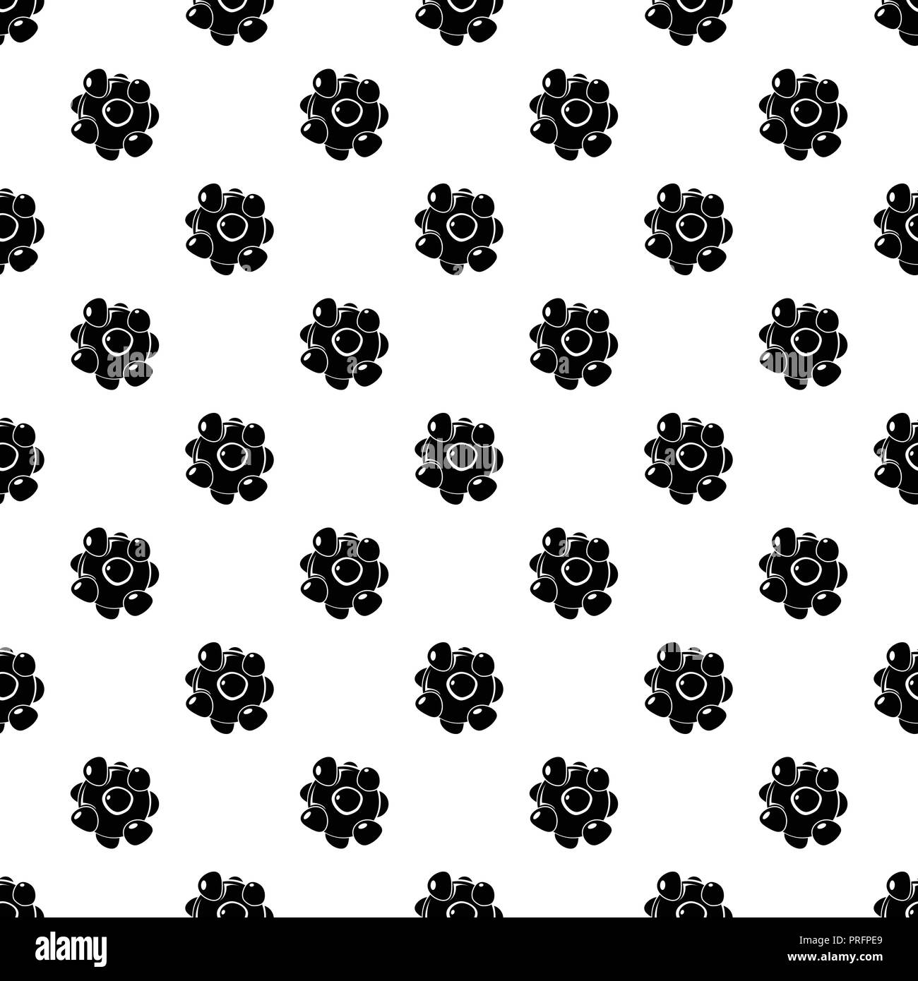 Coronavirus pattern vector seamless Stock Vector