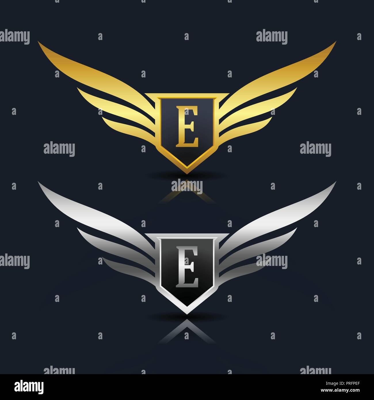 Letter E Stock Vector Images Alamy