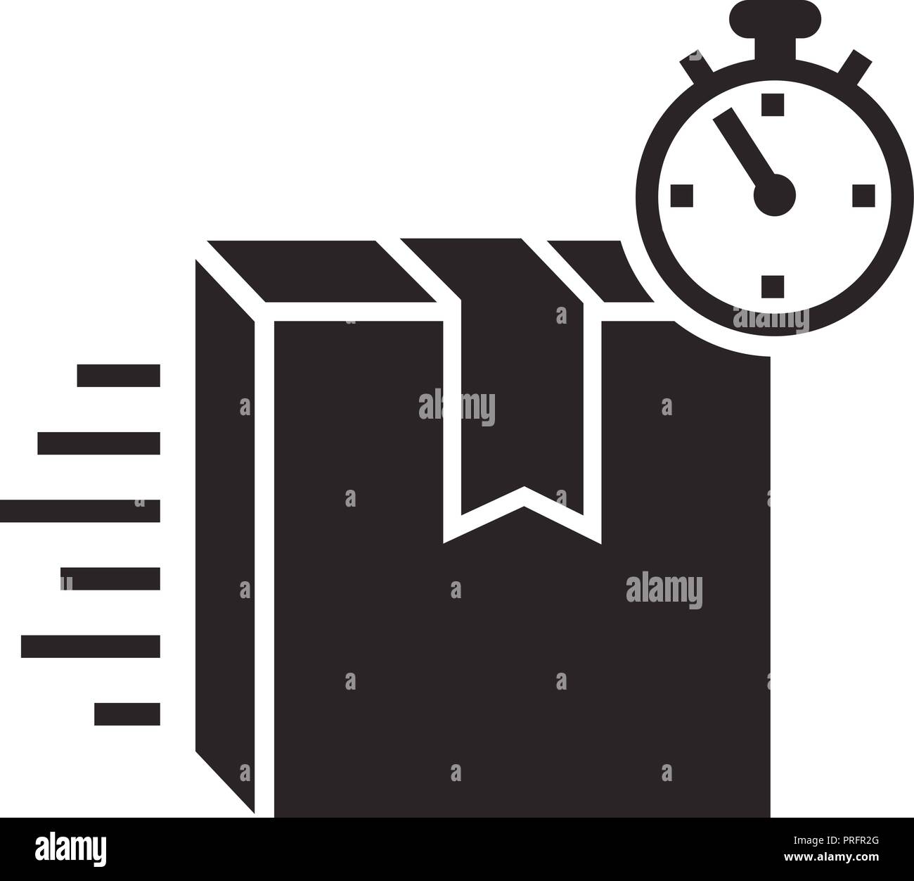 Speed delivery box icon, simple style Stock Vector Image & Art - Alamy