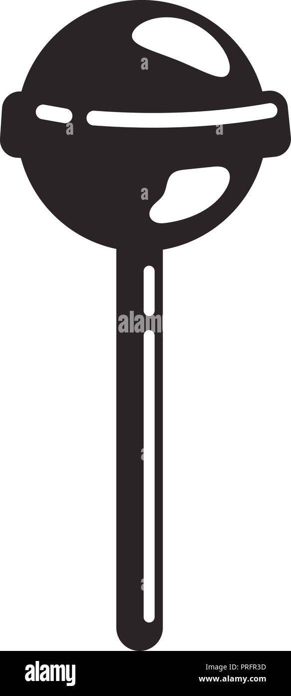 Classic lollipop icon, simple style Stock Vector