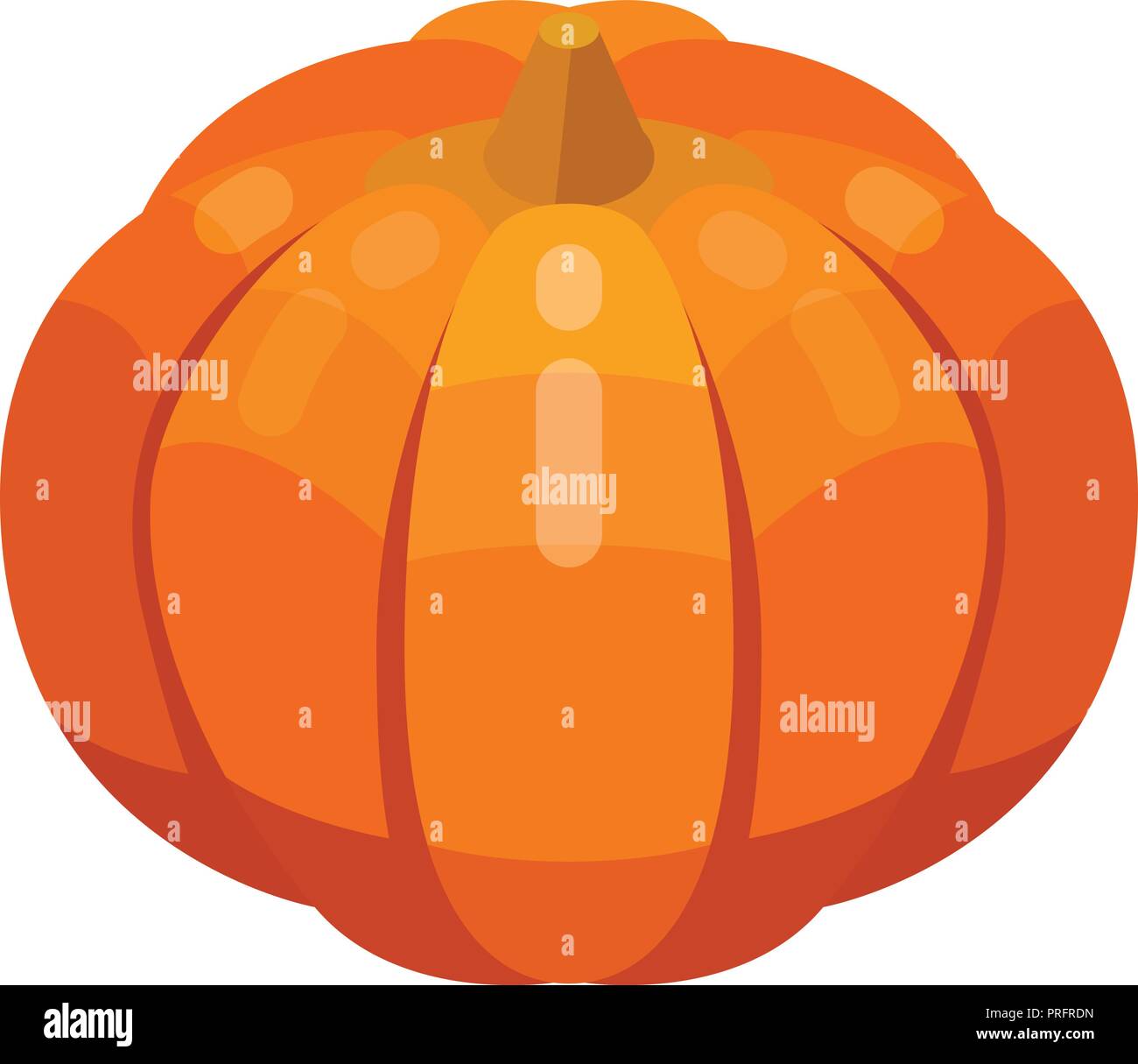 Pumpkin thanksgiving icon, isometric style Stock Vector