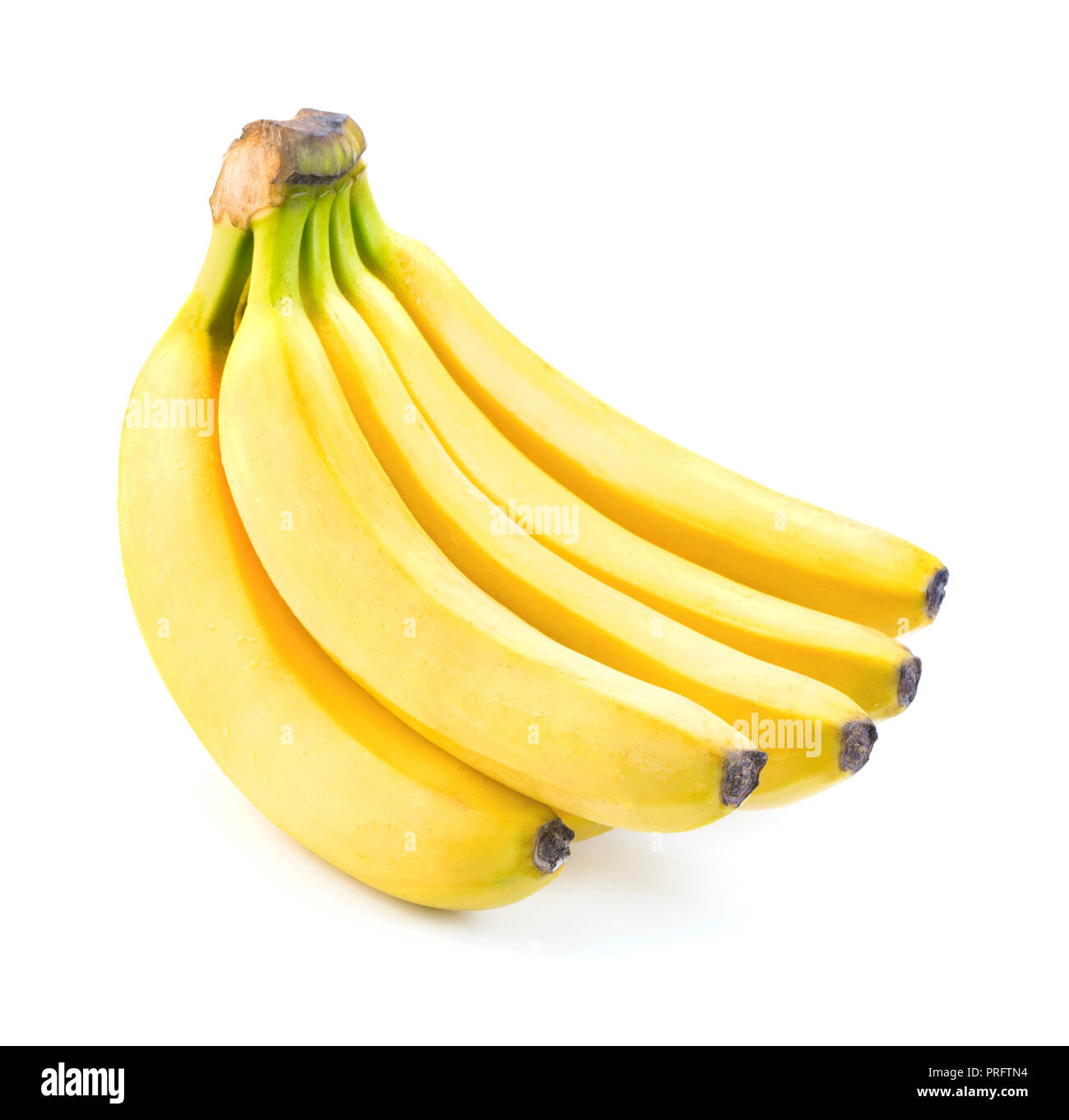 bunch of fresh ripe banana fruits isolated on white background Stock Photo Alamy