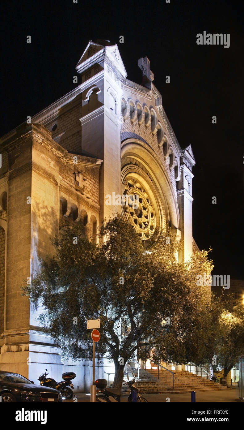 Church Saint-Pierre-d'Arene de Nice. France Stock Photo