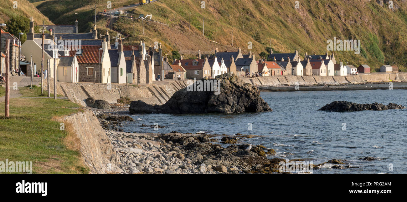 Crovie Village, Moray Firth, Scotland Stock Photo Alamy