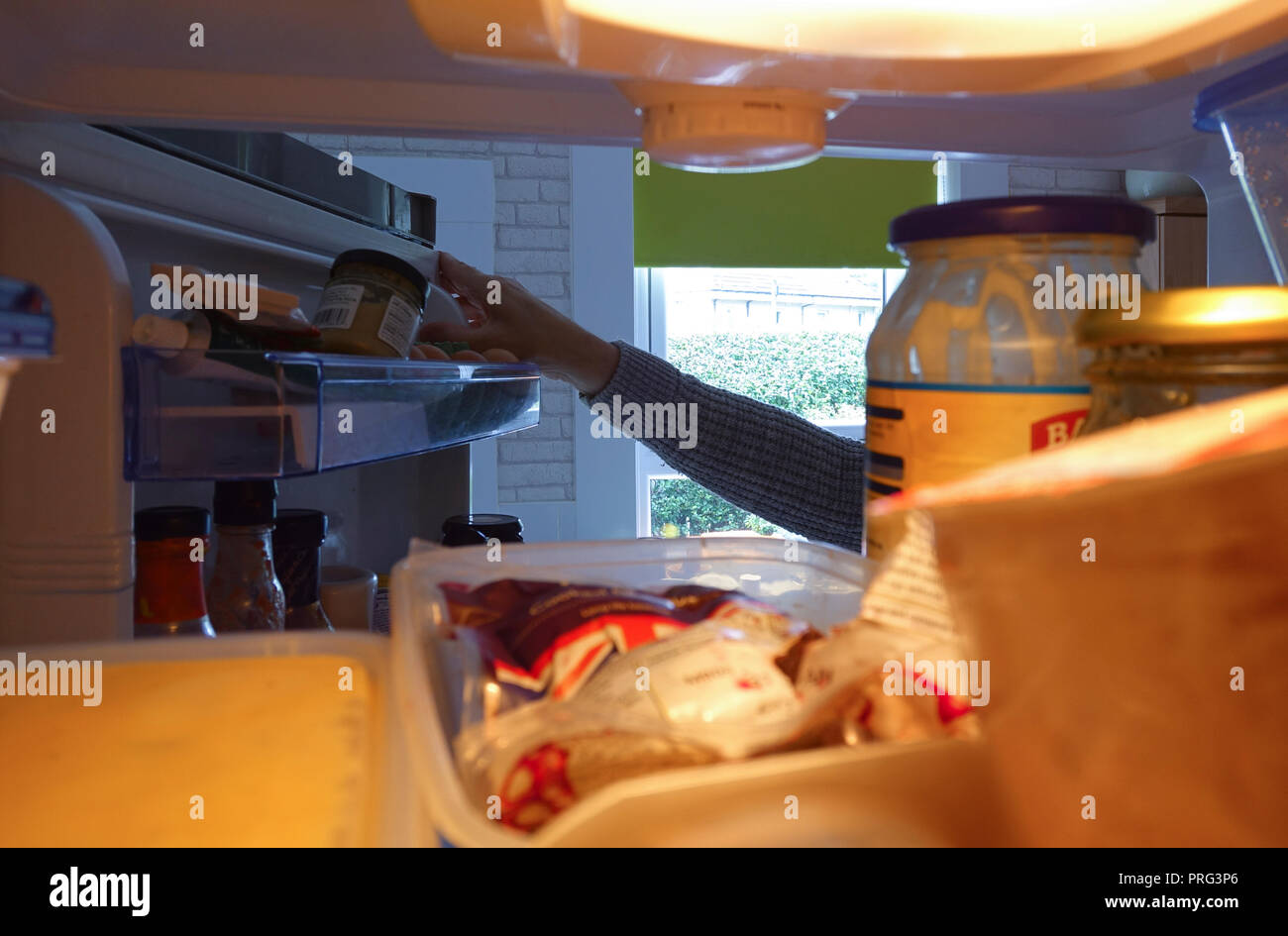 View inside the fridge hires stock photography and images Alamy