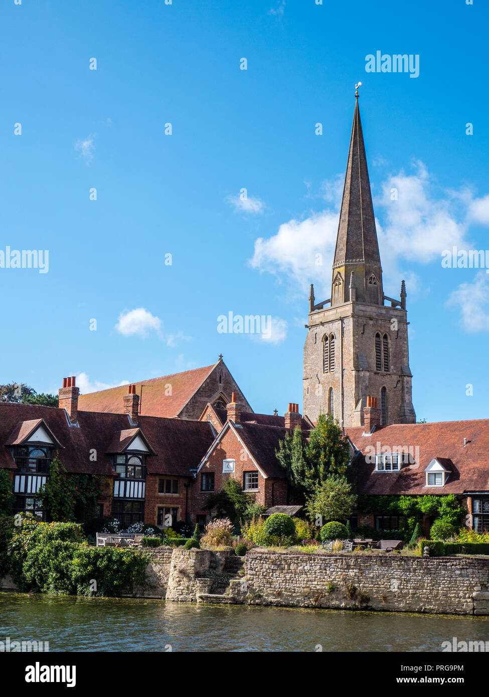 St Helen's Church, Abingdon, on the River Thames, Oxfordshire, England
