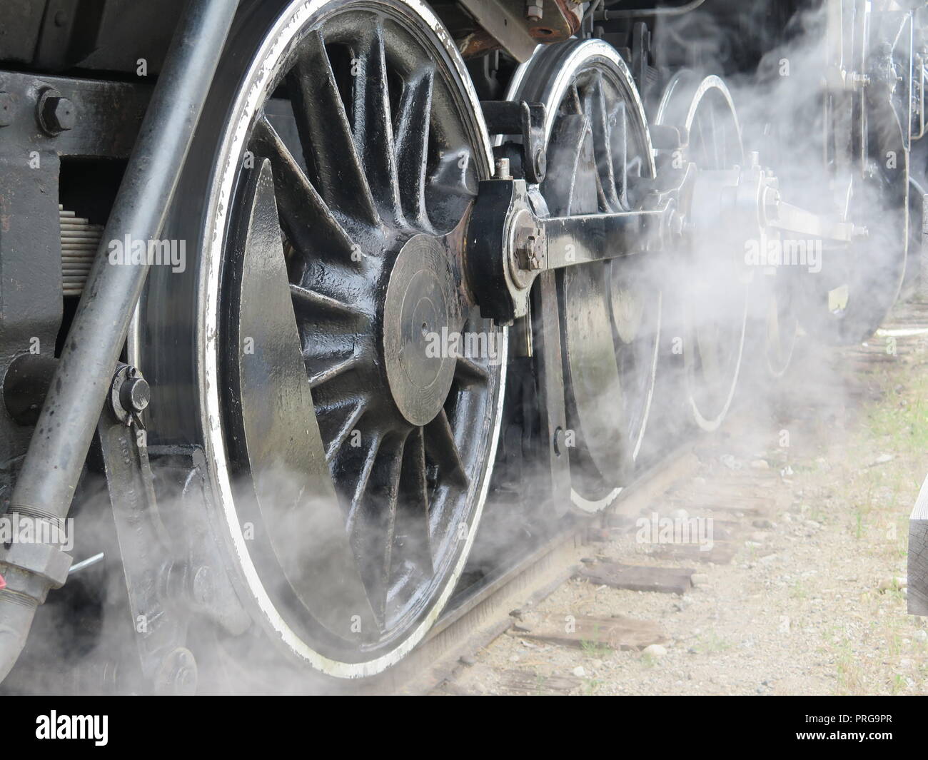 KVR Steam Train, Kettle Valley Railroad, Kettle Valley Railway, Summerland, Okanagan Valley, BC