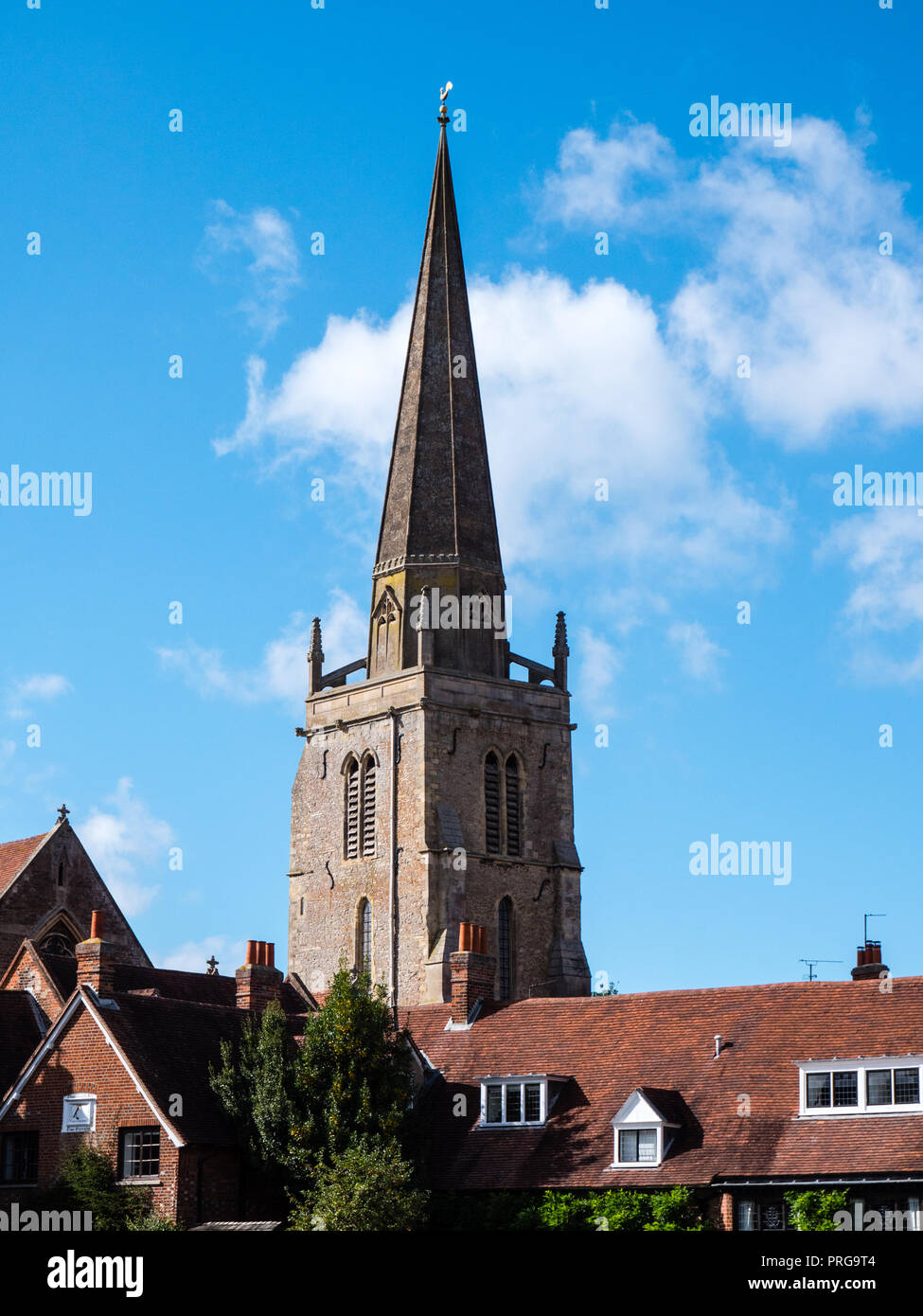 St Helen's Church, Abingdon, on the River Thames, Oxfordshire, England