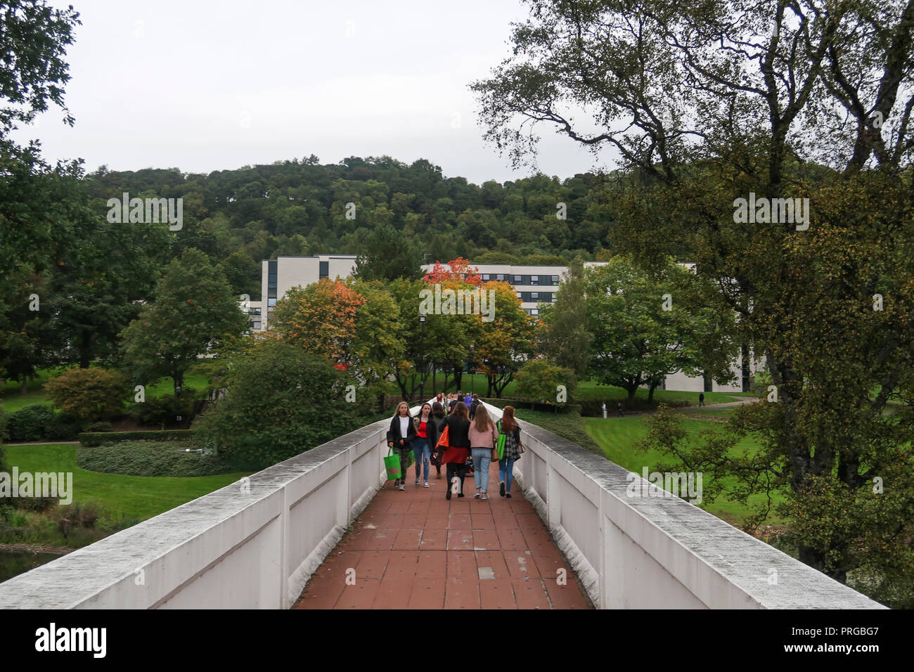 Stirling University campus open day Stock Photo