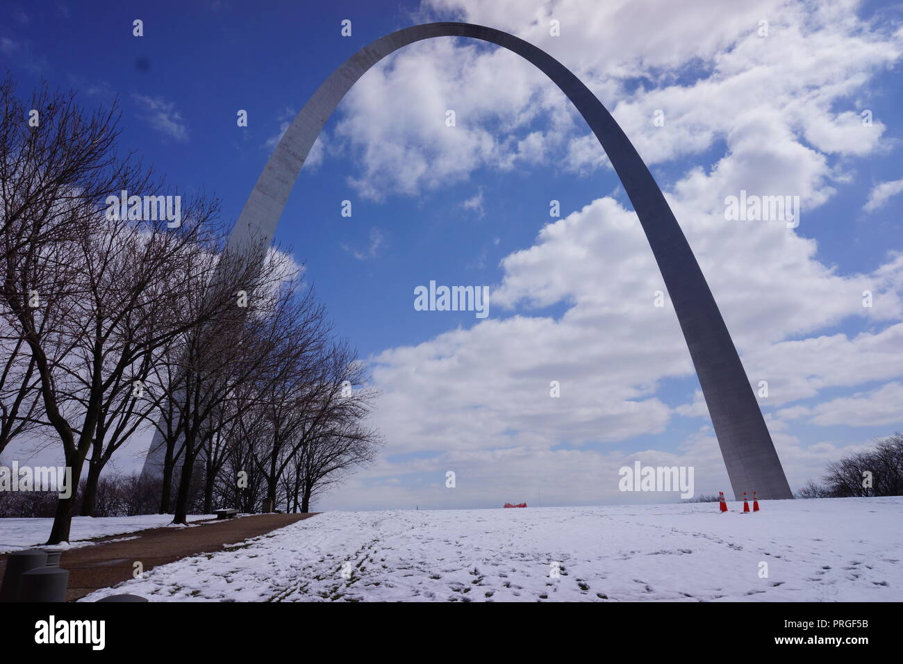 St. Louis gateway arch Stock Photo
